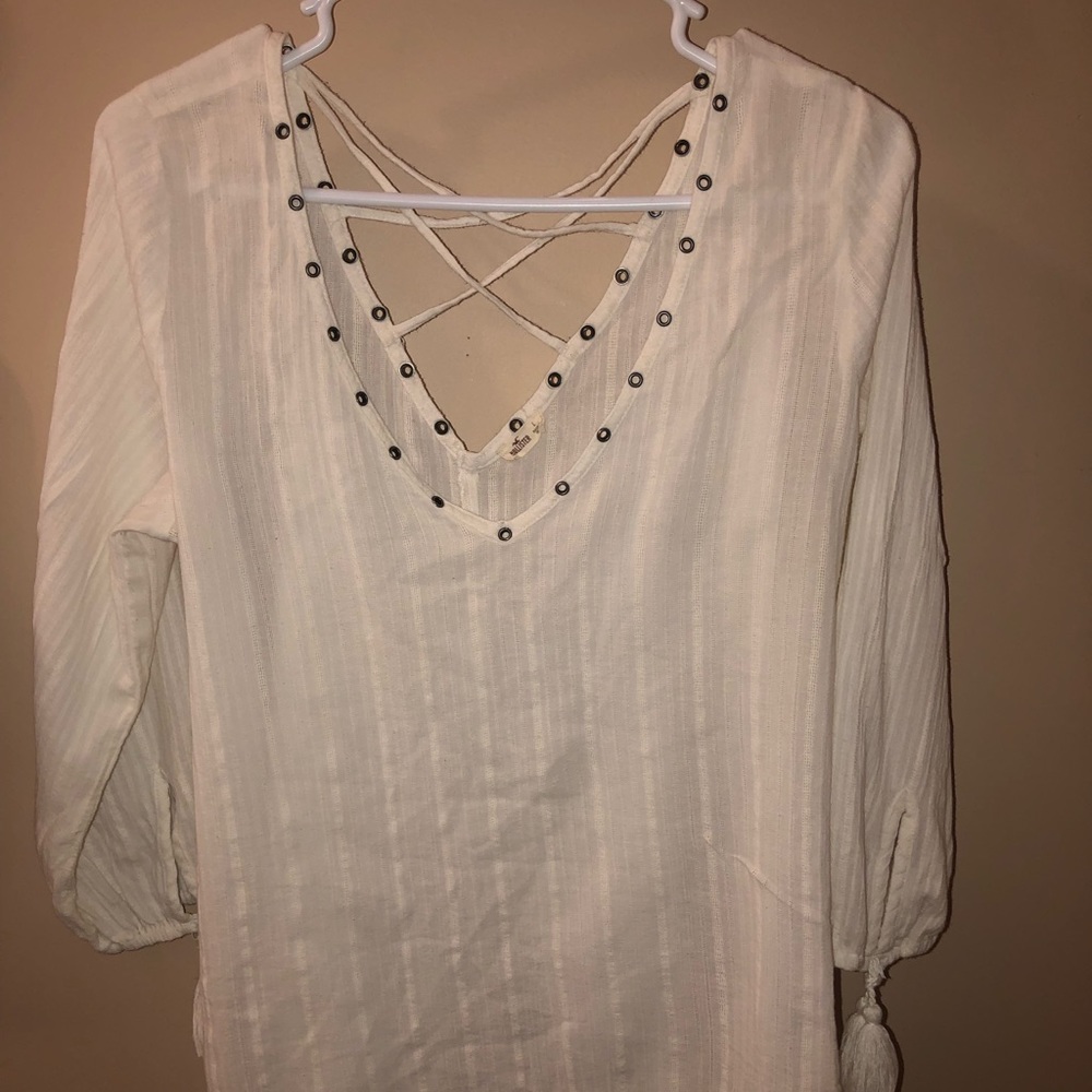 Hollister blouse! Size: L, great condition!